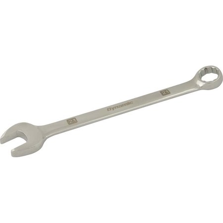 DYNAMIC Tools 21mm 12 Point Combination Wrench, Mirror Chrome Finish D074121